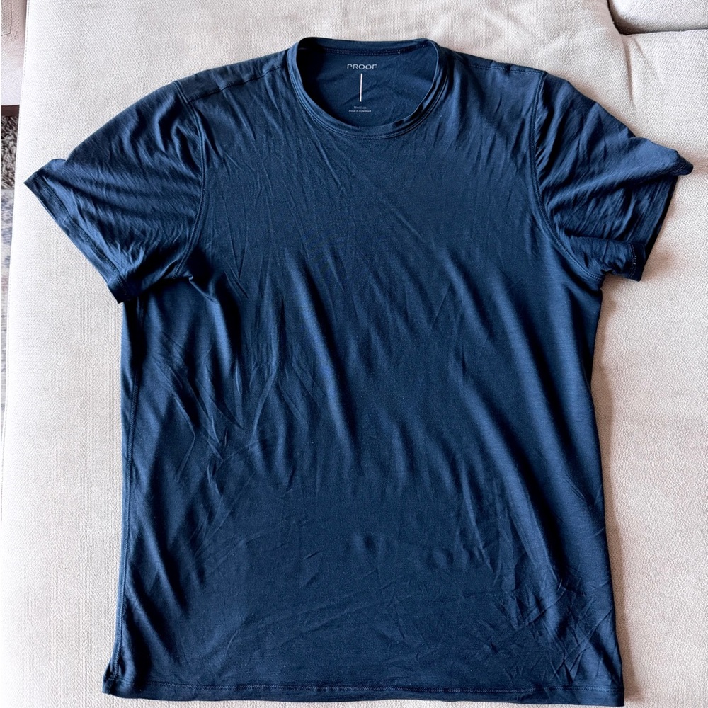 Proof 72-Hour Merino T-Shirt - Blue - Men's Medium Shirt